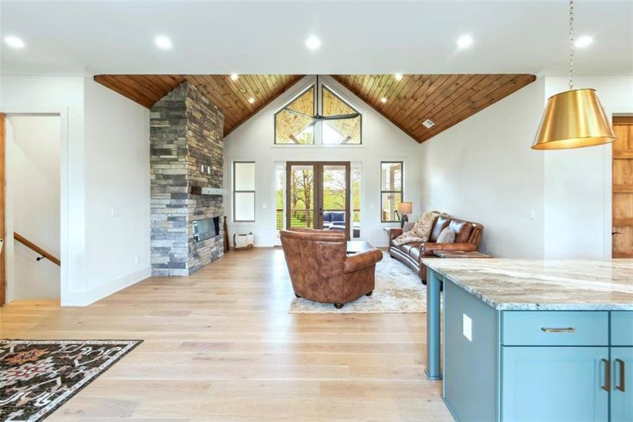 Furnished interior view inside a new home in , Blairsville (Image 13).