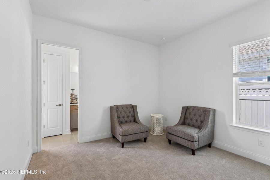 Furnished interior view inside a new home in SilverLeaf, St. Augustine (Image 55).