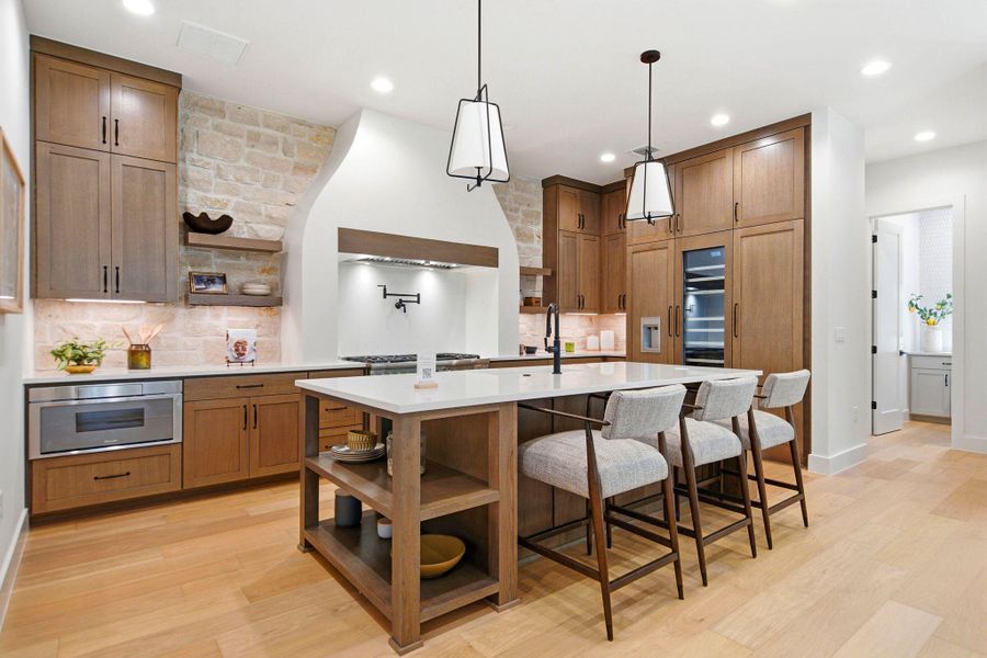 Furnished interior view inside a new home in , Austin (Image 29).