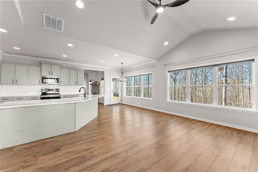 Spacious, unfurnished interior of a new home in , Dahlonega (Image 20). Spacious, unfurnished interior of a new home in , Dahlonega (Image 20).