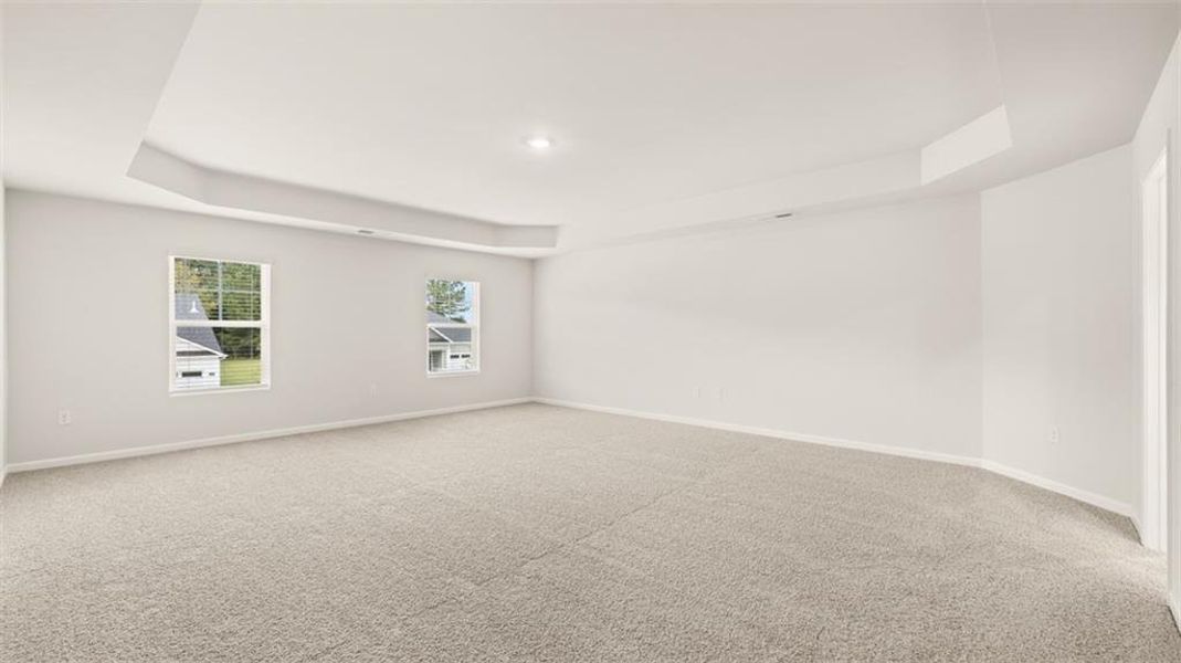 Spacious, unfurnished interior of a new home in Preserve at Dove Creek, Winder (Image 25).