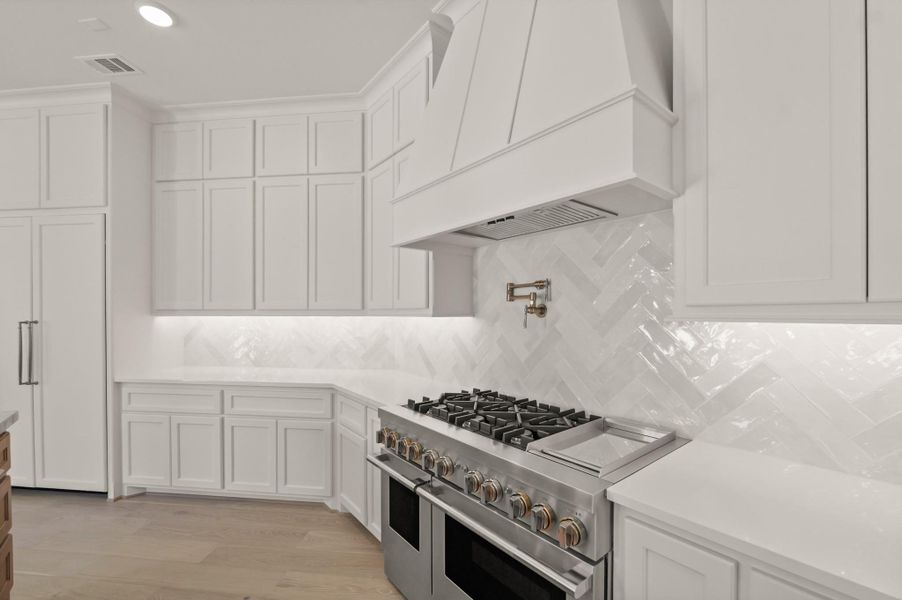 Close-up of interior finishes inside a home in The Park and The Reserve, Fulshear (Image 17).