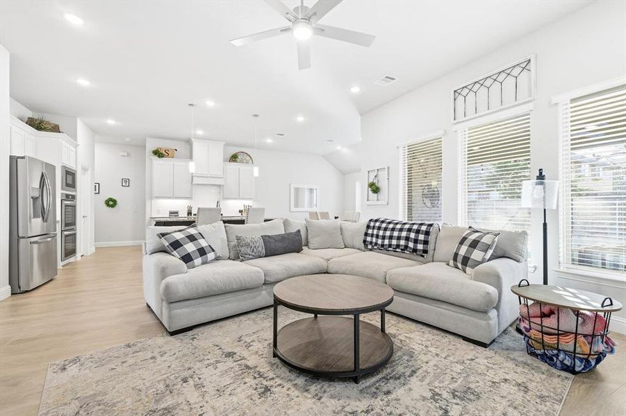 Furnished interior view inside a new home in , Midlothian (Image 8).