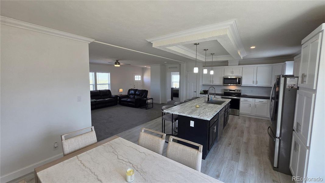 Furnished interior view inside a new home in , San Luis (Image 10). Furnished interior view inside a new home in , San Luis (Image 10).