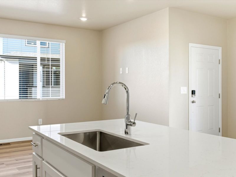 Close-up of interior finishes inside a home in York Station, Thornton (Image 15).