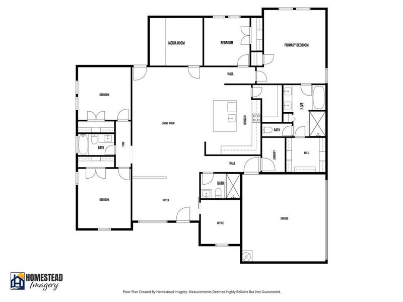 2D floor plan layout of this home in , Pottsboro, TX (Image 5). 2D floor plan layout of this home in , Pottsboro, TX (Image 5).