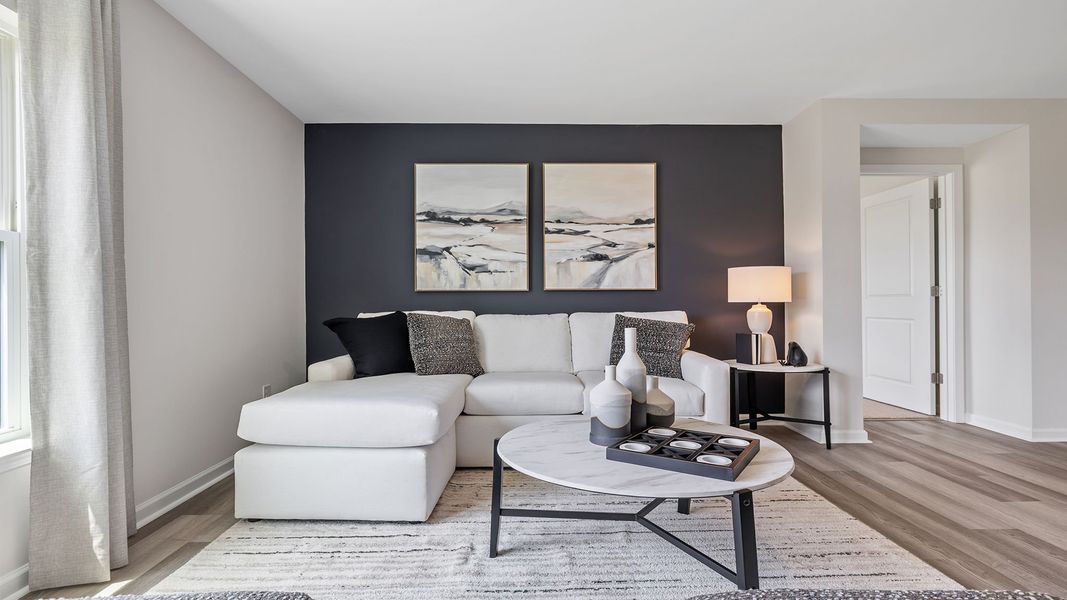 Furnished interior view inside a new home in Waverly Station, Greenwood (Image 23).