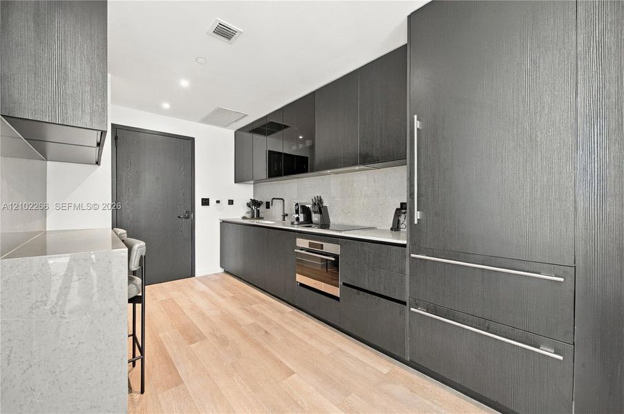 Furnished interior view inside a new home in , Miami (Image 16).