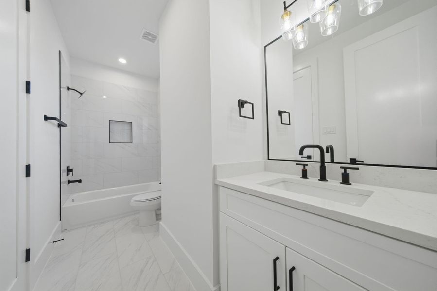 Furnished interior view inside a new home in , Houston (Image 13). Furnished interior view inside a new home in , Houston (Image 13).