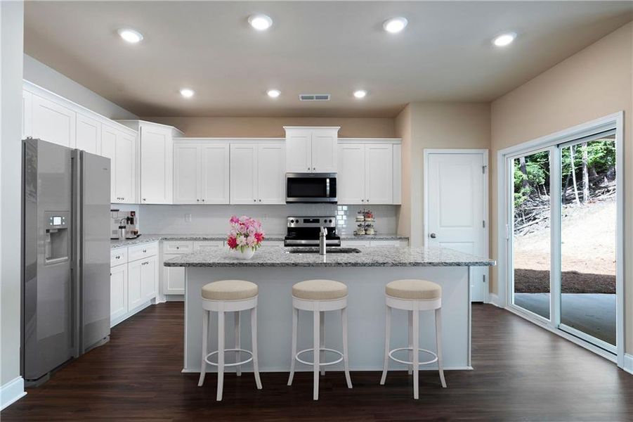 Furnished interior view inside a new home in , Waleska (Image 5).