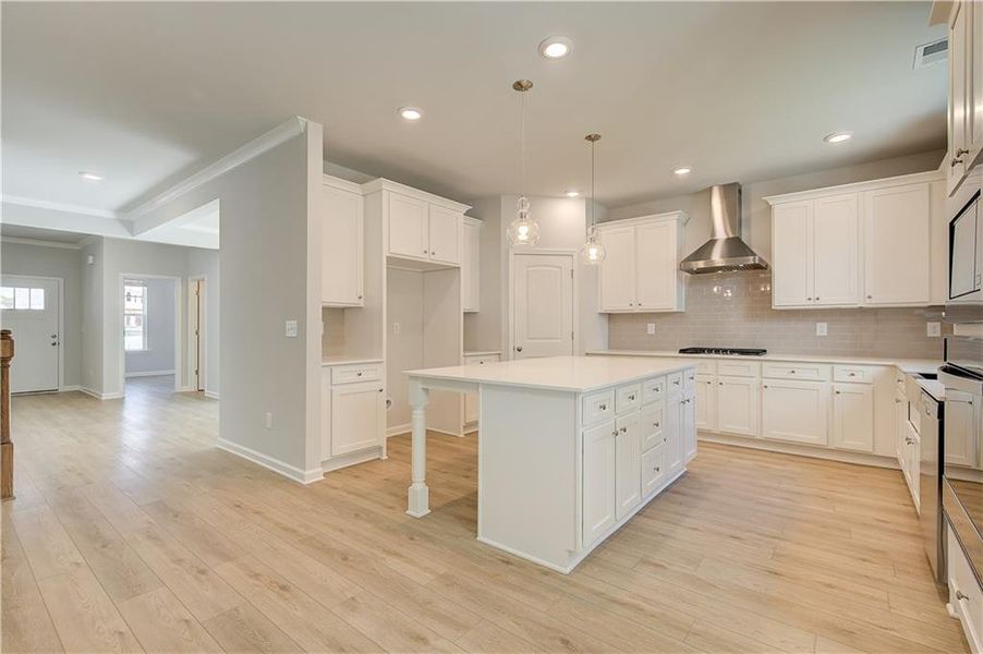 Furnished interior view inside a new home in Burchwood, Stockbridge (Image 11).
