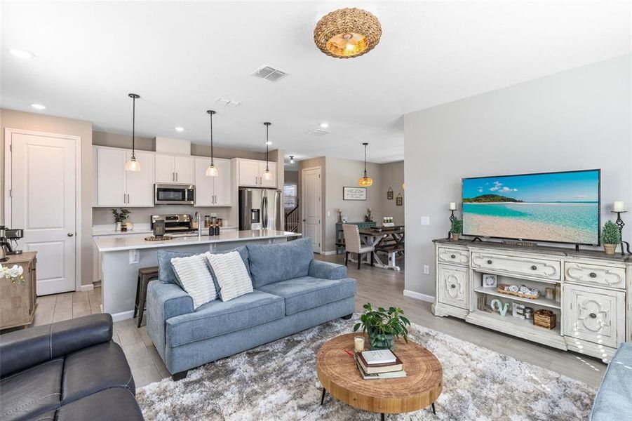 Furnished interior view inside a new home in , St. Cloud (Image 13).