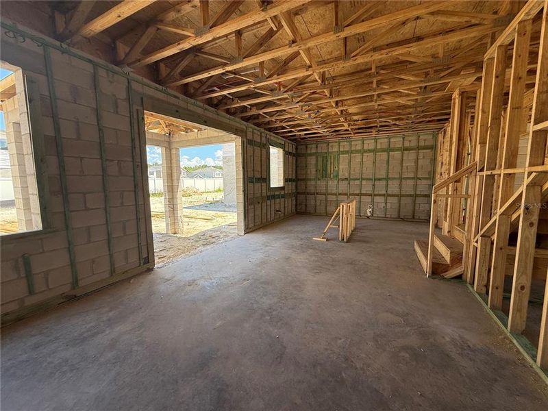 Spacious, unfurnished interior of a new home in Estates at Rivercrest, Sanford (Image 9). Spacious, unfurnished interior of a new home in Estates at Rivercrest, Sanford (Image 9).