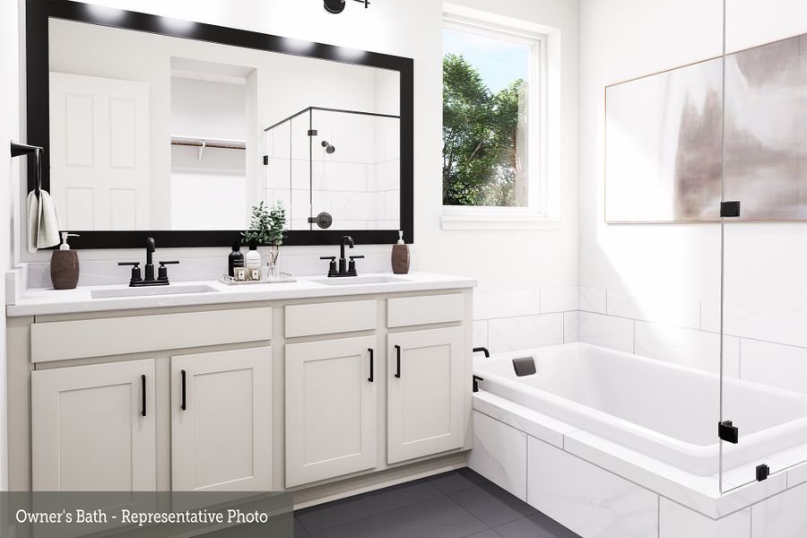 The Mansfield - Owner's Bath