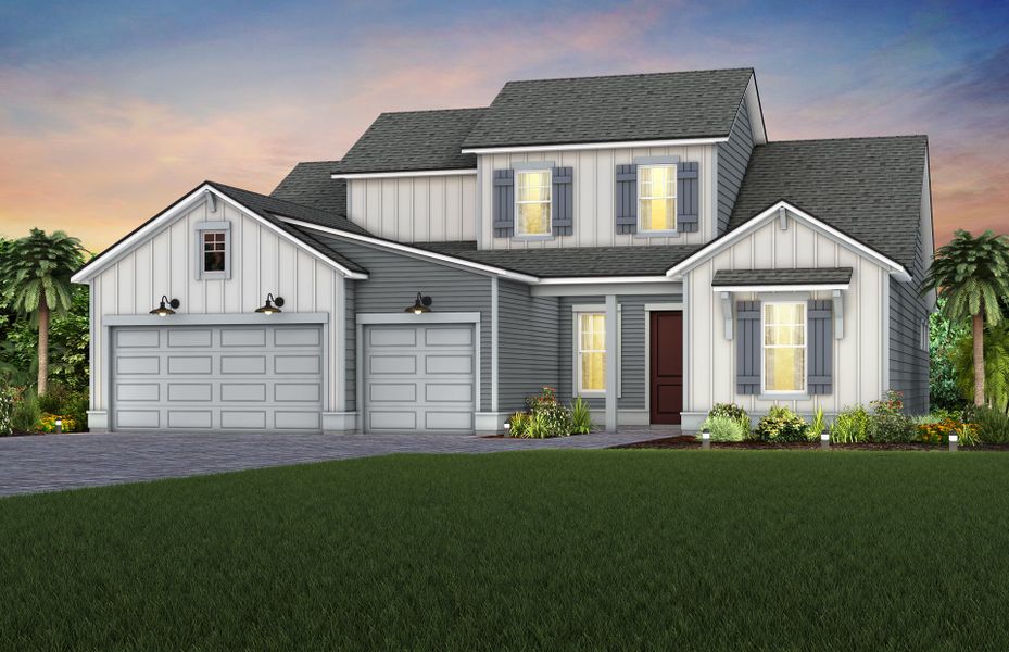 Farmhouse Elevation | FH2