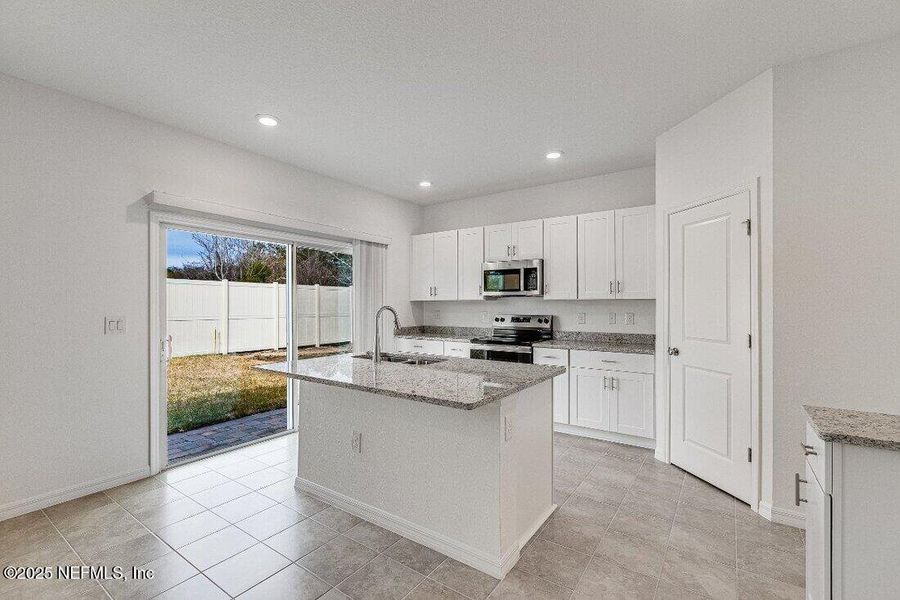 Furnished interior view inside a new home in Coopers Meadow, Jacksonville (Image 8).