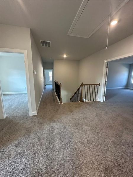 Spacious, unfurnished interior of a new home in Mirror Lake at South Harbour, Villa Rica (Image 31).