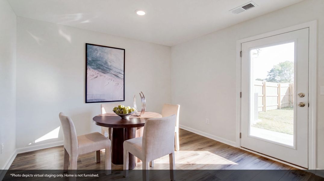 Furnished interior view inside a new home in Astoria, Columbia (Image 9).
