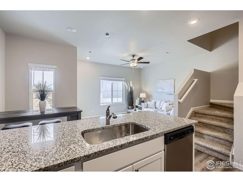 Furnished interior view inside a new home in Johnstown Village, Johnstown (Image 12).