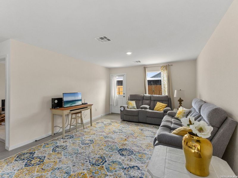 Furnished interior view inside a new home in Rose Valley, Converse (Image 10).