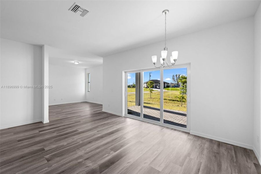 Spacious, unfurnished interior of a new home in , Cape Coral (Image 24). Spacious, unfurnished interior of a new home in , Cape Coral (Image 24).