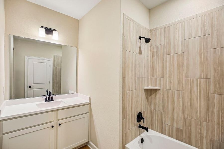 Furnished interior view inside a new home in , Katy (Image 9). Furnished interior view inside a new home in , Katy (Image 9).