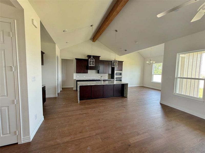Furnished interior view inside a new home in Windmill Creeks, Weatherford (Image 4). Furnished interior view inside a new home in Windmill Creeks, Weatherford (Image 4).