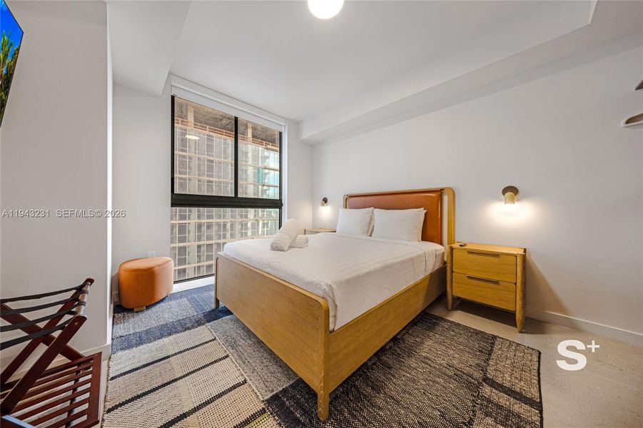 Furnished interior view inside a new home in , Miami (Image 13).