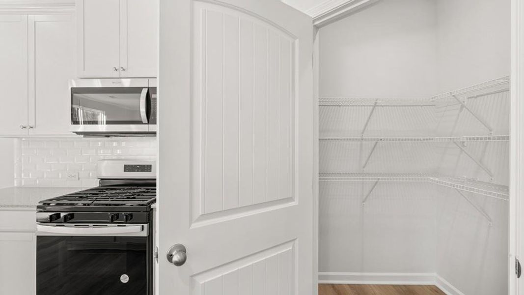 Close-up of interior finishes inside a home in Hamptons at Riverwood South, Dallas (Image 15).