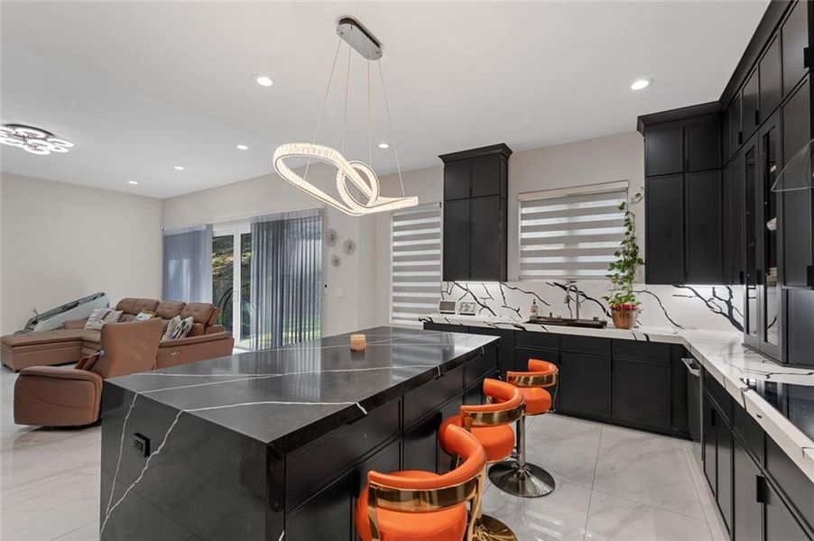 Furnished interior view inside a new home in , Stone Mountain (Image 62).