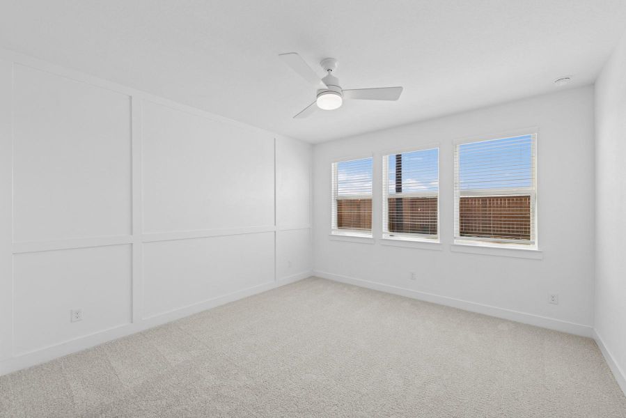 Spacious primary suite (*Photo not of actual home and used for illustration purposes only.)