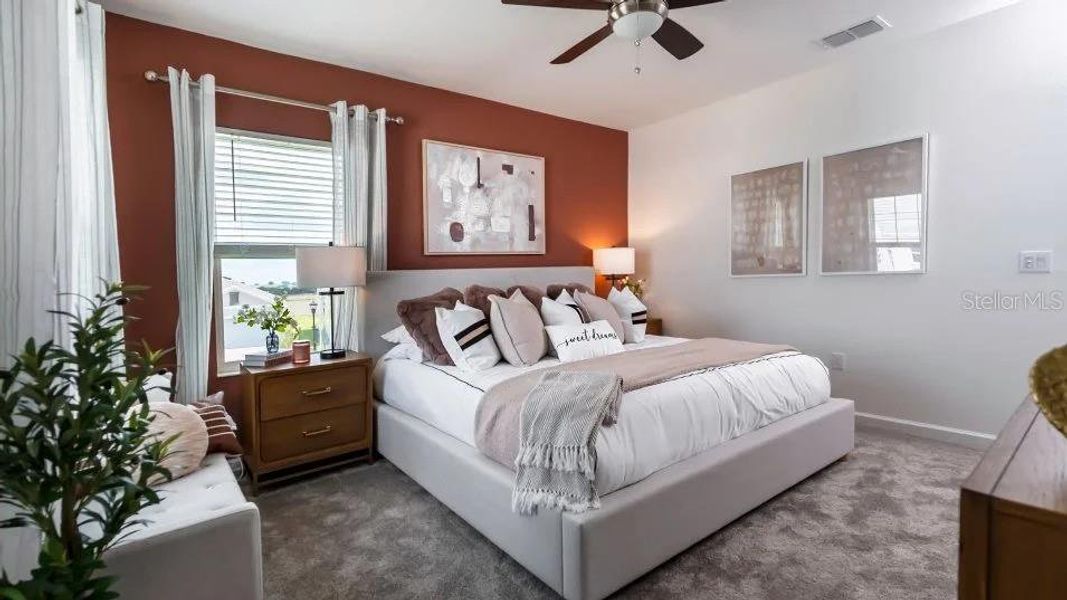 Furnished interior view inside a new home in , Apopka (Image 12).