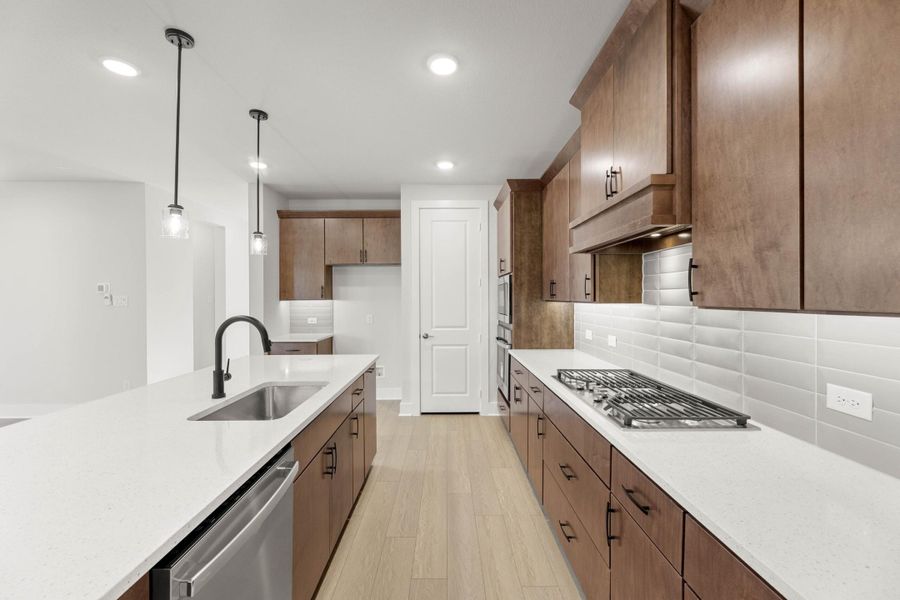 Furnished interior view inside a new home in Terrace Collection at Harvest, Argyle (Image 5).