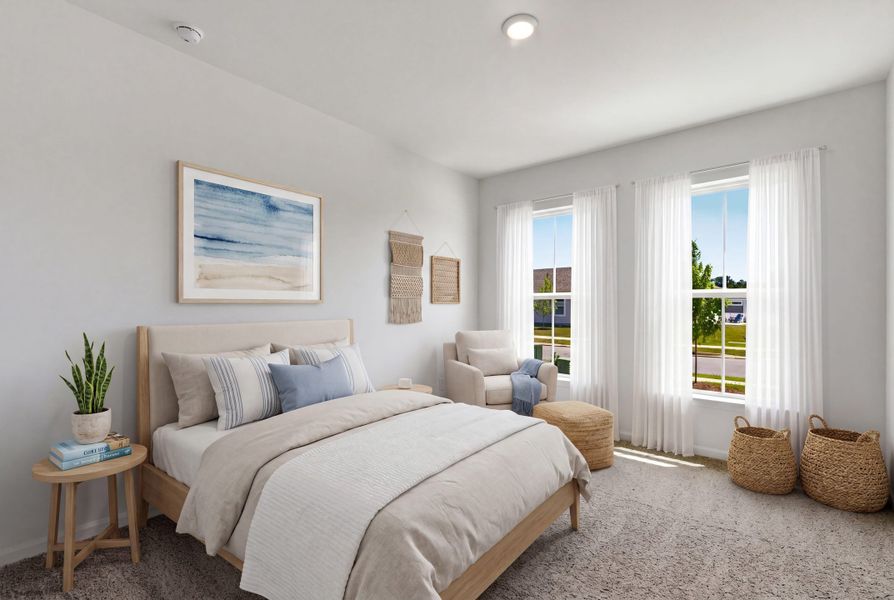 Representative furnished interior of a home built from the Summerville by Beazer Homes in Ambridge, Conway (Image 10).