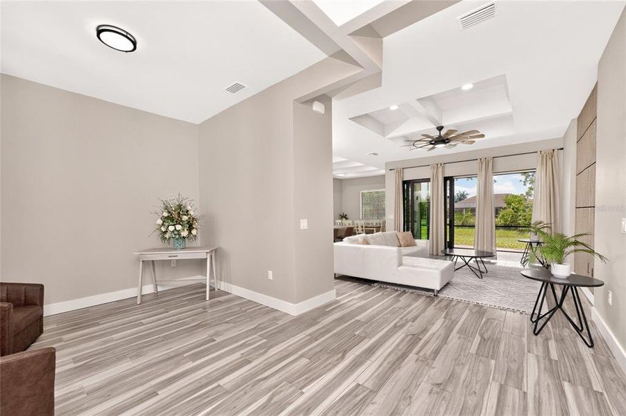 Furnished interior view inside a new home in , Rotonda West (Image 44).