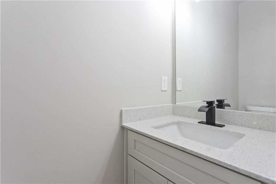 Close-up of interior finishes inside a home in , Conyers (Image 13).