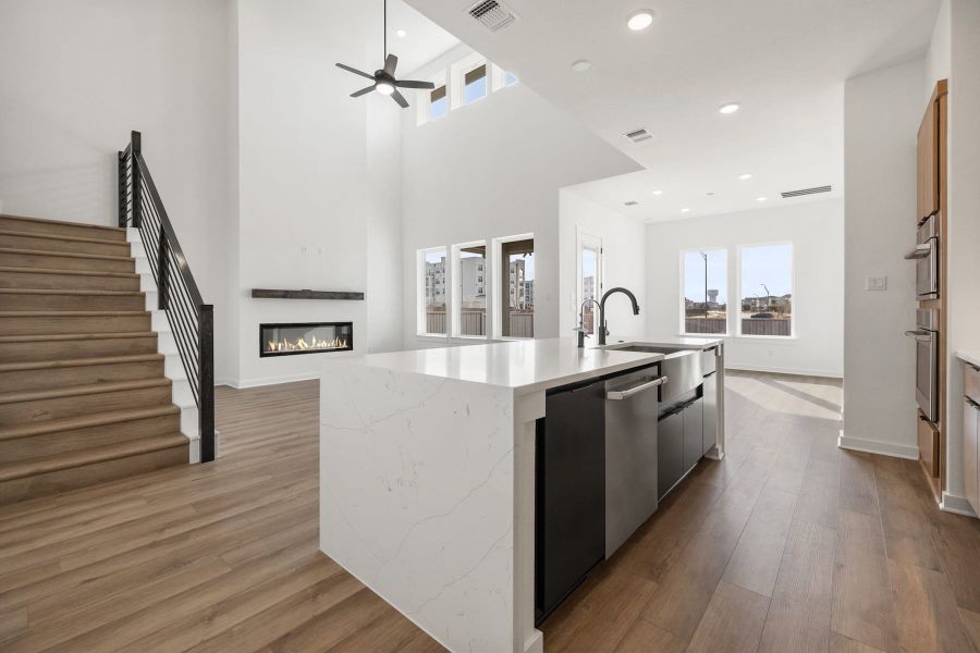 Furnished interior view inside a new home in Park Central, Georgetown (Image 6). Furnished interior view inside a new home in Park Central, Georgetown (Image 6).