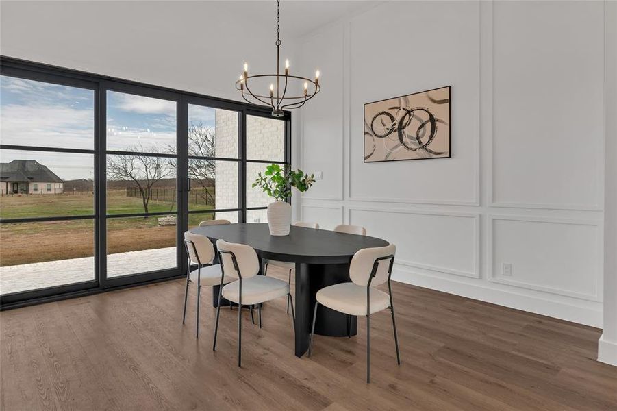 Furnished interior view inside a new home in , Joshua (Image 32).