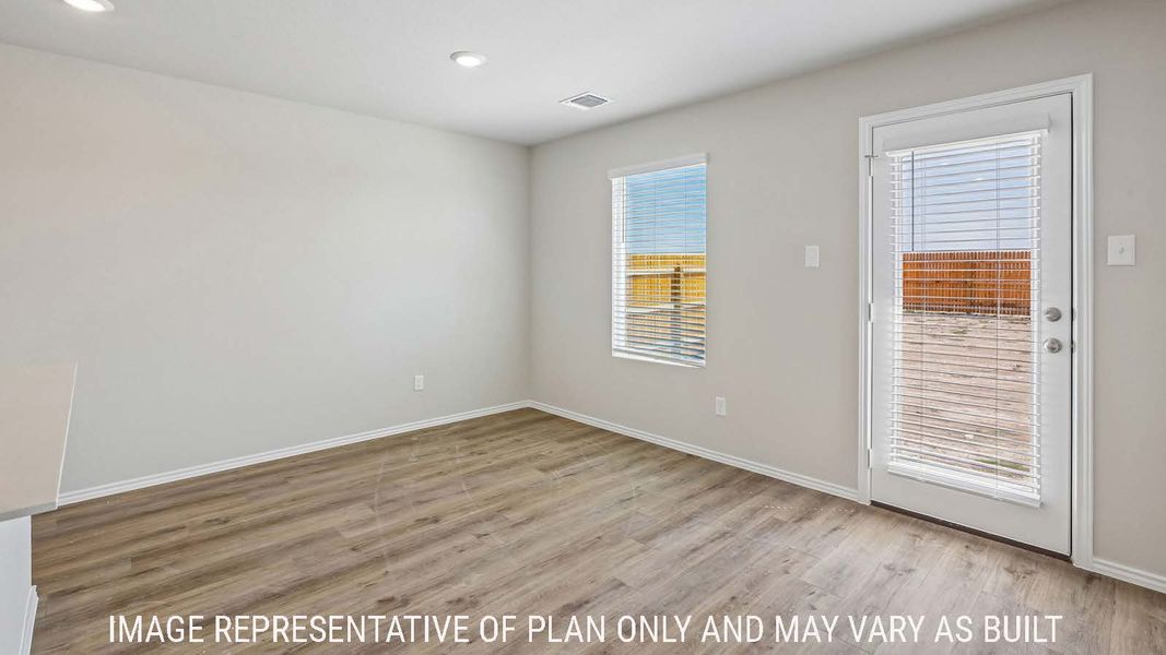 Spacious, unfurnished interior of a new home in Eastern Wells, Jarrell (Image 15).