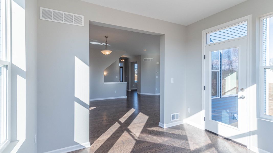 Representative unfurnished interior of a home built from the The Winslow by Norfolk Homes in Valleys, Jackson (Image 97).
