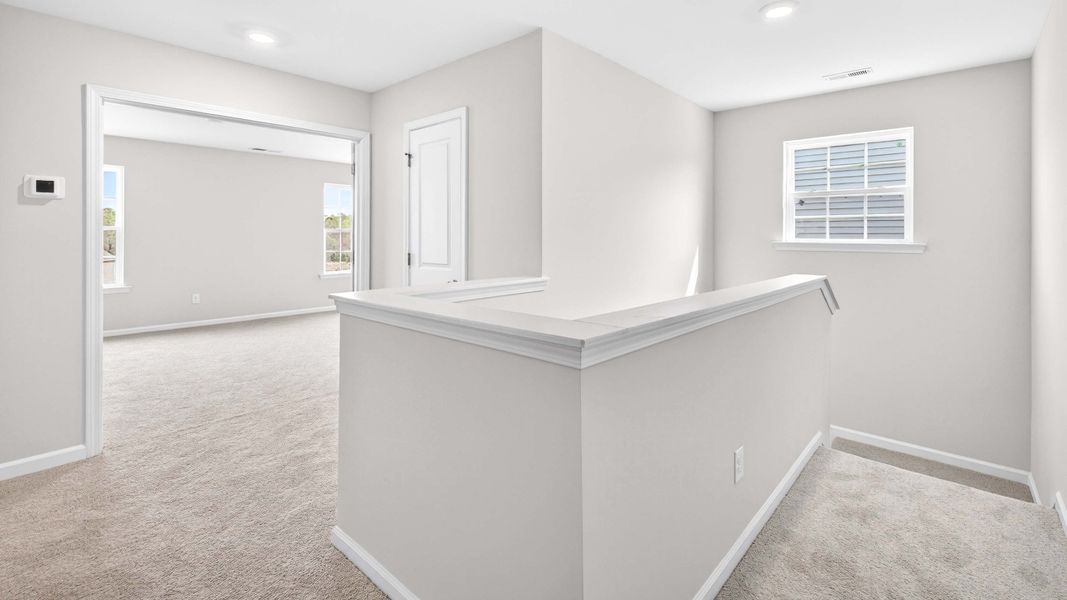 Spacious, unfurnished interior of a new home in Secrest Commons, Monroe (Image 18). Spacious, unfurnished interior of a new home in Secrest Commons, Monroe (Image 18).