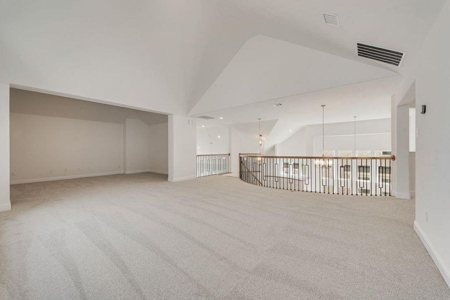 Spacious, unfurnished interior of a new home in Prairie Ridge, Midlothian (Image 25).