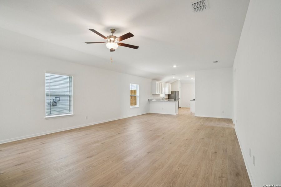 Spacious, unfurnished interior of a new home in Preserve at Medina, Von Ormy (Image 30). Spacious, unfurnished interior of a new home in Preserve at Medina, Von Ormy (Image 30).