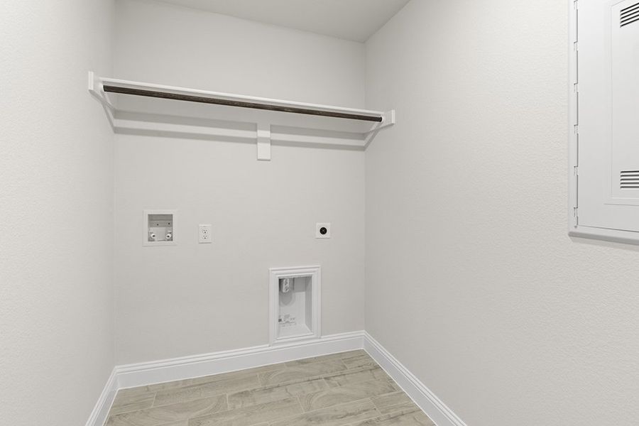 Representative exterior photo of a completed home built from the Cambridge by Impression Homes in Arcadia Trails, Balch Springs, TX (Image 25). Representative exterior photo of a completed home built from the Cambridge by Impression Homes in Arcadia Trails, Balch Springs, TX (Image 25).