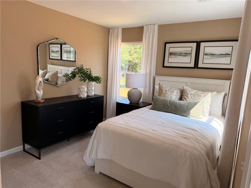 Furnished interior view inside a new home in Greene Farm, Cartersville (Image 18).