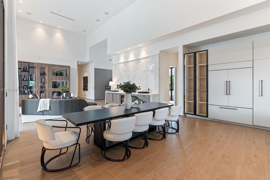 Furnished interior view inside a new home in , Davie (Image 52).