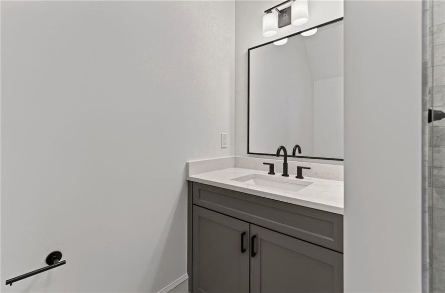 Close-up of interior finishes inside a home in , Cumming (Image 23).