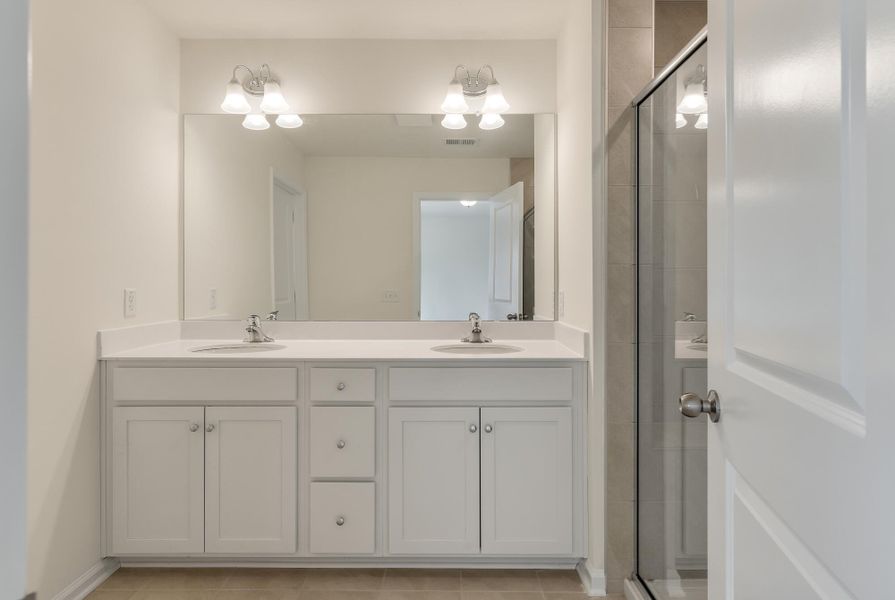 Furnished interior view inside a new home in The Landings at Montague, Goose Creek (Image 14).