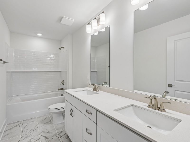 Furnished interior view inside a new home in Station Hill - Reserve Series, Thompson's Station (Image 8). Furnished interior view inside a new home in Station Hill - Reserve Series, Thompson's Station (Image 8).