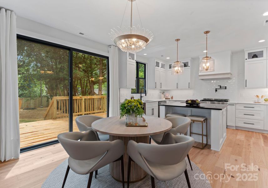 Furnished interior view inside a new home in , Charlotte (Image 28).